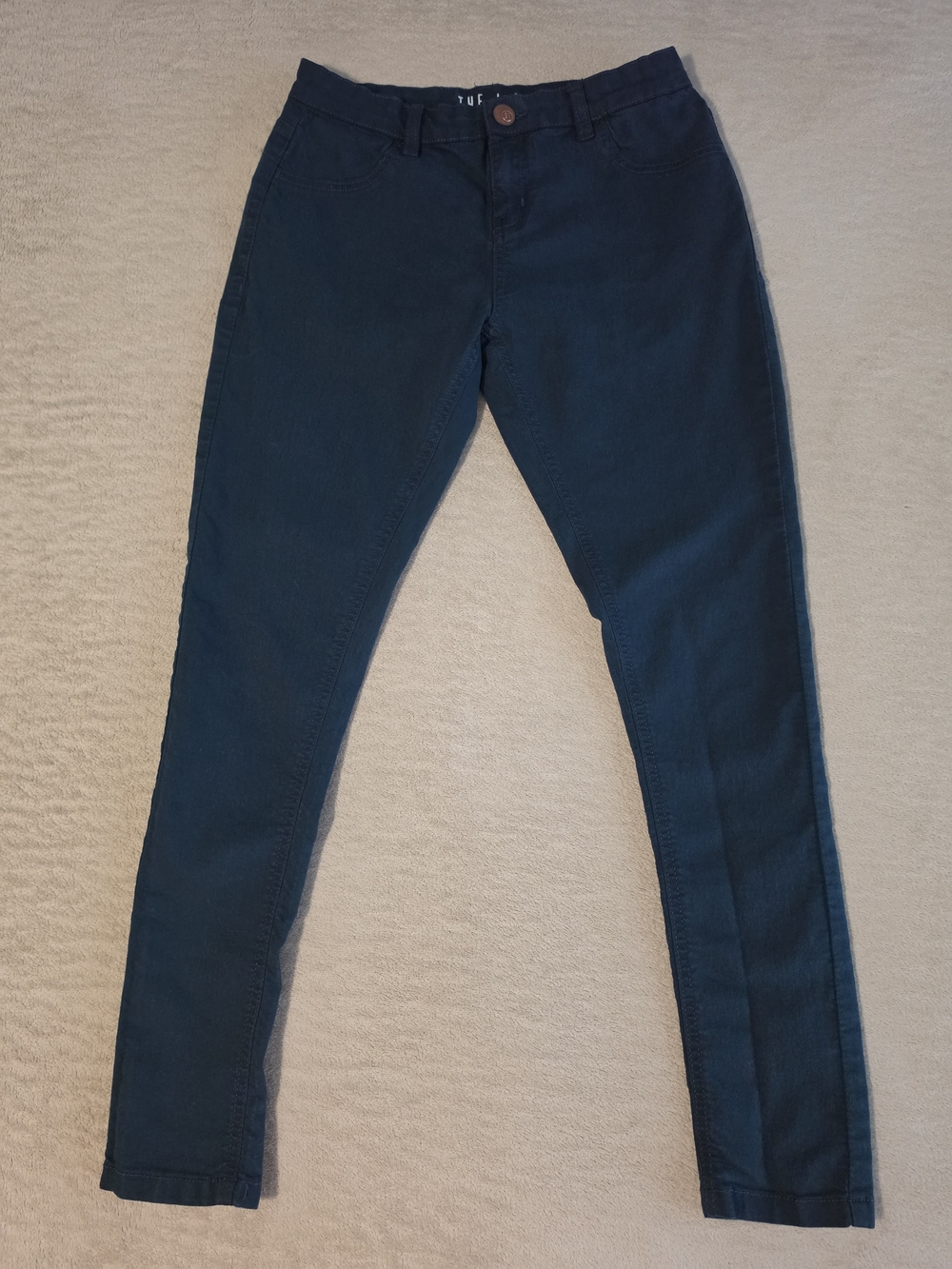 Cotton On Women's Teal Skinny Jeans Mid-Rise Size:6